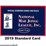 National Mah Jongg League 2019 Standard Size Card Mah Jongg Card  B07BJN3WL6